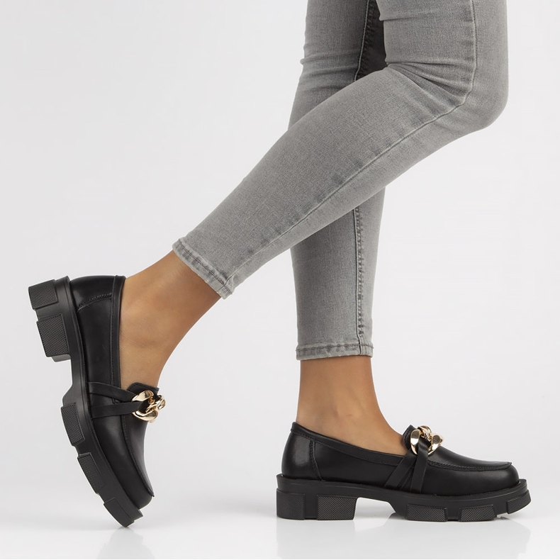 Lederschuhe Filippo DP3221 / 22 Bk schwarz 2