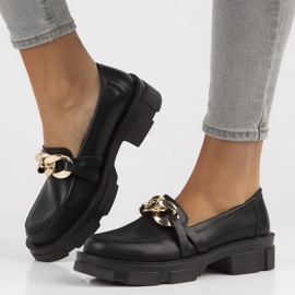 Lederschuhe Filippo DP3221 / 22 Bk schwarz 1