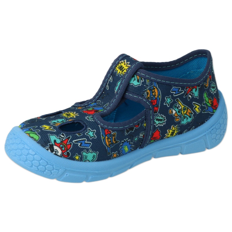 Befado Kinderschuhe 533P021 marineblau mehrfarbig 1