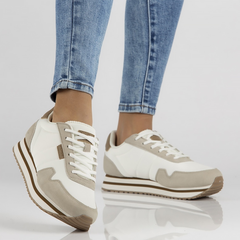 Filippo DP2111 / 22 Wh weiße Turnschuhe 2