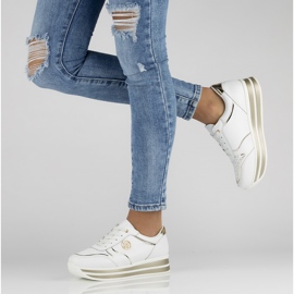 Ledersneaker Filippo DP3682 / 22 Wh weiß 1