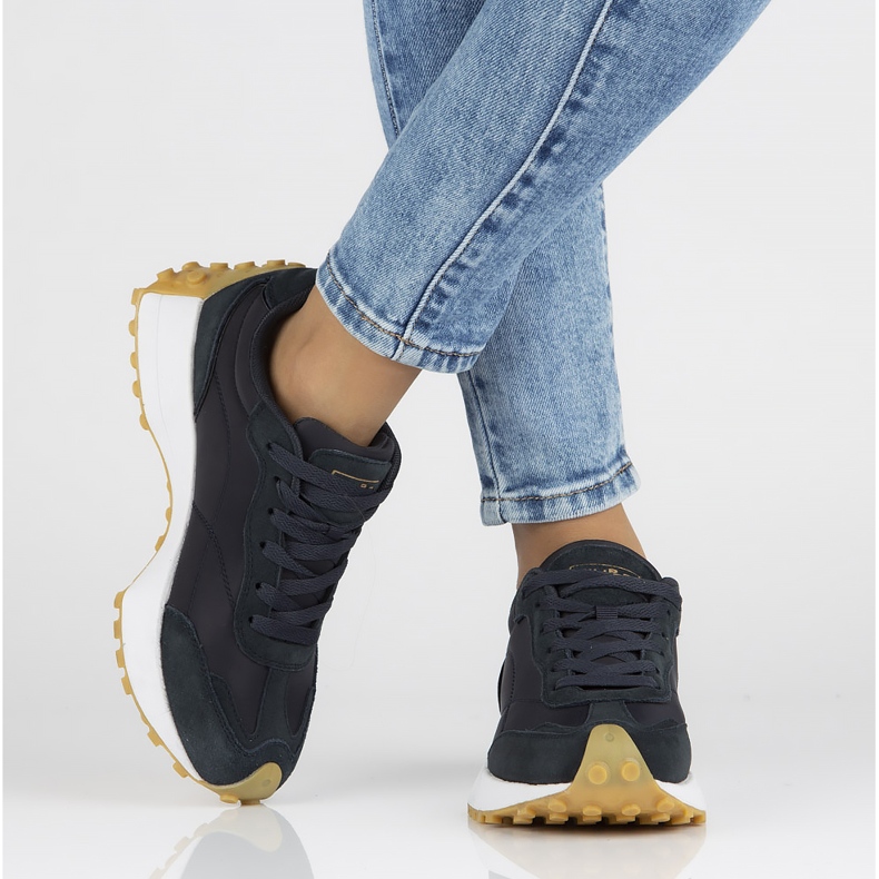 Turnschuhe Filippo DP3748 / 22 Nv marineblau navy blau 1