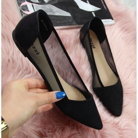 Ballerinas für Damen Spitz Black Lakes schwarz 1