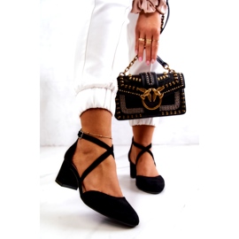 Pumps On A Bar Sergio Leone SK824 Schwarz 1