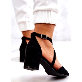 Pumps On A Bar Sergio Leone SK824 Schwarz 3