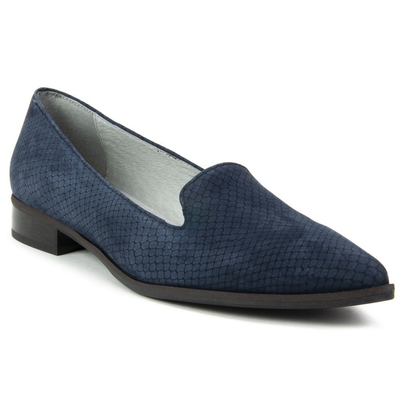 Schuhe Filippo 1419 Granat Schlange marineblau 1