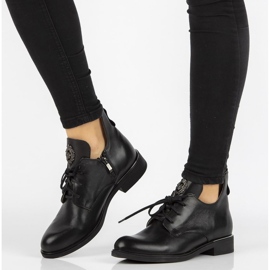 Lederschuhe Filippo 30055 schwarz 1