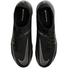 Nike Phantom GT2 Academy Df Tf DC0802 008 Fußballschuhe schwarz schwarz 1
