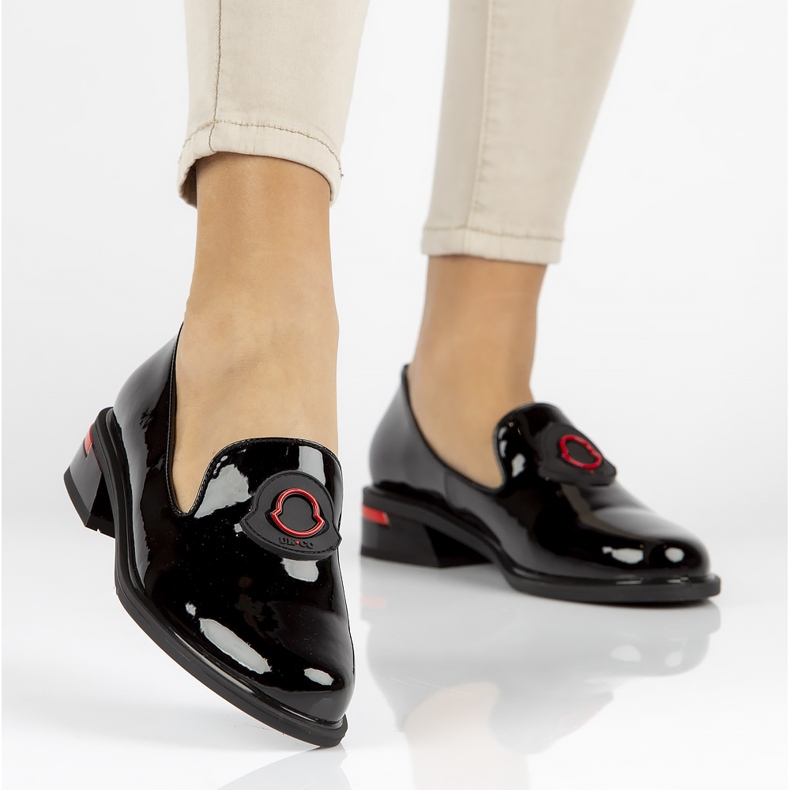 Lederschuhe Filippo DP3720 / 22 Bk schwarz 1