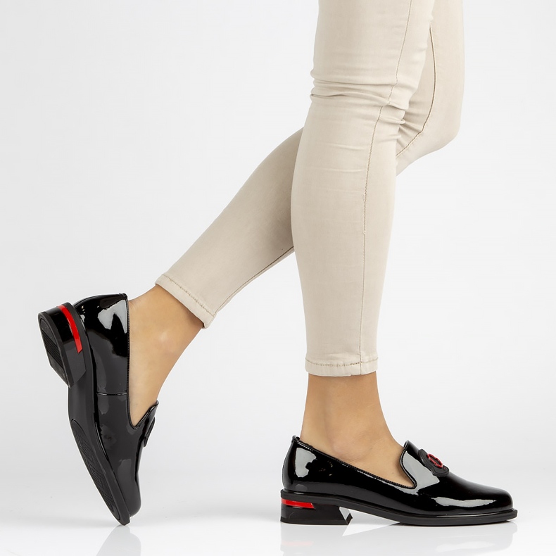 Lederschuhe Filippo DP3720 / 22 Bk schwarz 2