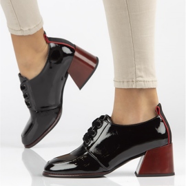 Lederpumps Filippo DP3732 / 22 Bk schwarz 1