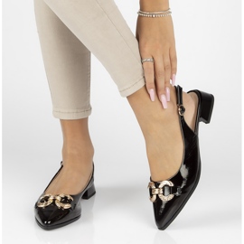 Lederschuhe Filippo DP3745 / 22 Bk schwarz 1