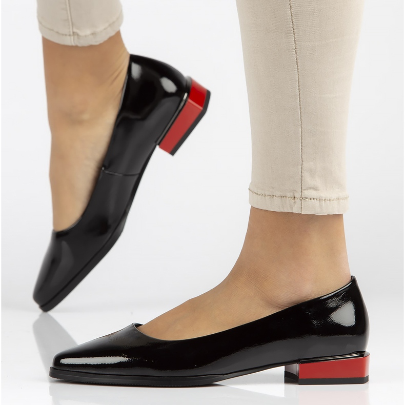 Lederschuhe Filippo DP2383 / 22 Bkl schwarz 2