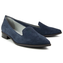 Schuhe Filippo 1419 Granat Schlange marineblau 2