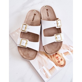 Damenhausschuhe Schnallen Inblu NM000027 Weiß 1