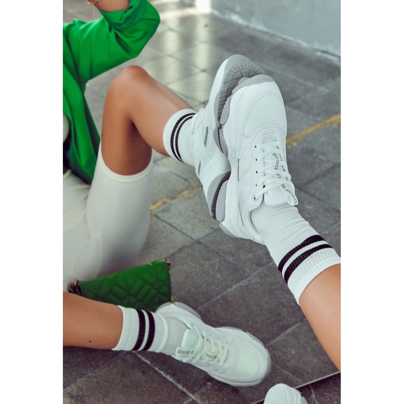 Damen Turnschuhe Sportschuhe Big Star JJ274579 Weiß 1