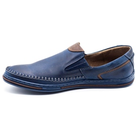 Polbut Herrenschuhe Loafer 09 marineblau navy blau 1