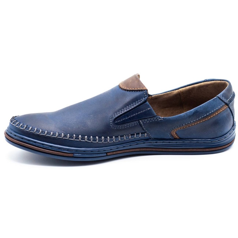 Polbut Herrenschuhe Loafer 09 marineblau navy blau 1