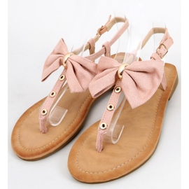 Flip-Flops mit Megi-Champagne-Schleife rosa 1