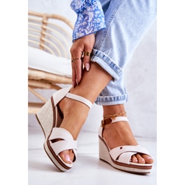 PS1 Keilsandalen für Damen Beige Veenus 2