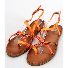 Trudy Orange Damensandalen 2