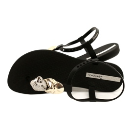 Flip-Flops mit Ipanema-Dekoration 83182 schwarz 23526 silber- golden 5