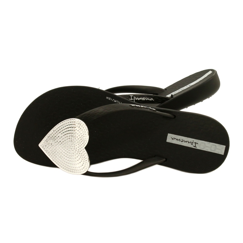 Ipanema Japanische maximale maximale Kinderkinder Ipanama 82598 mit einem silbernen Herzen schwarz 4