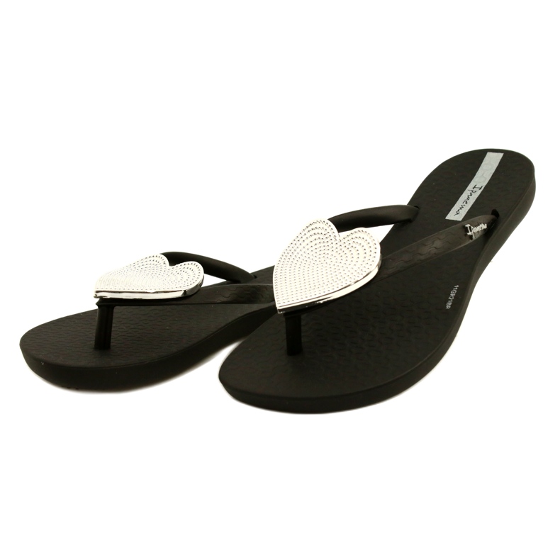 Ipanema Japanische maximale maximale Kinderkinder Ipanama 82598 mit einem silbernen Herzen schwarz 3