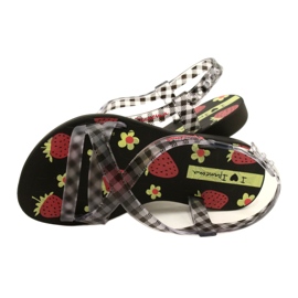 Ipanema 83200 Karierte Sandalen Kinder EXP Erdbeersandale farblos 4