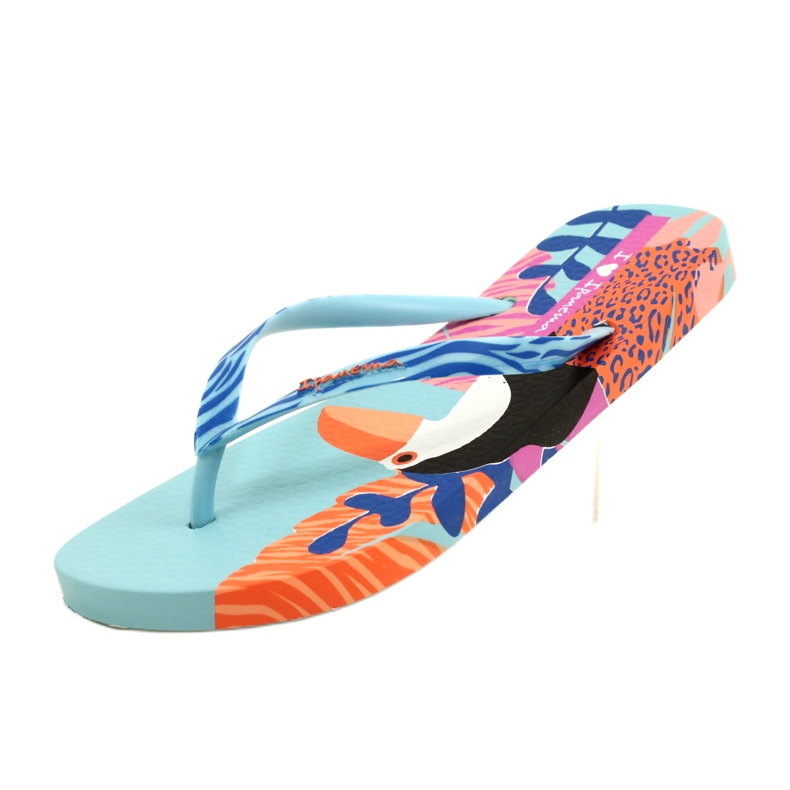 Tukan Zehentrenner Ipanema 26635 Blau / Orange rosa 4