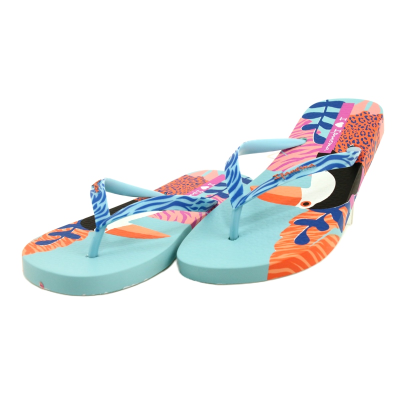 Tukan Zehentrenner Ipanema 26635 Blau / Orange rosa 3