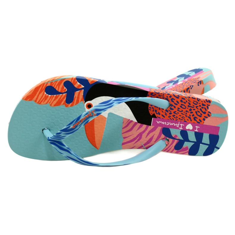 Tukan Zehentrenner Ipanema 26635 Blau / Orange rosa 5