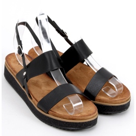 Maiden Black Damensandalen schwarz 1