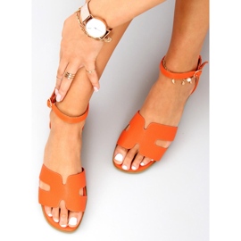 Lorena Naranja Damensandalen orange 1