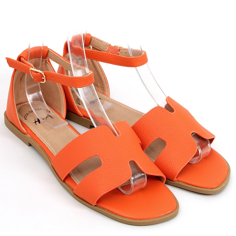 Lorena Naranja Damensandalen orange 2