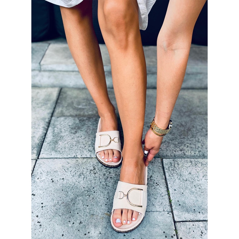 Tara Beige Korksohlen 2