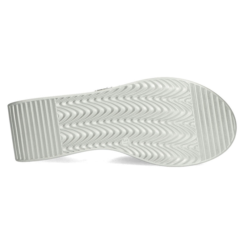 Lederhausschuhe Filippo DK3614 / 22 Si silber 1