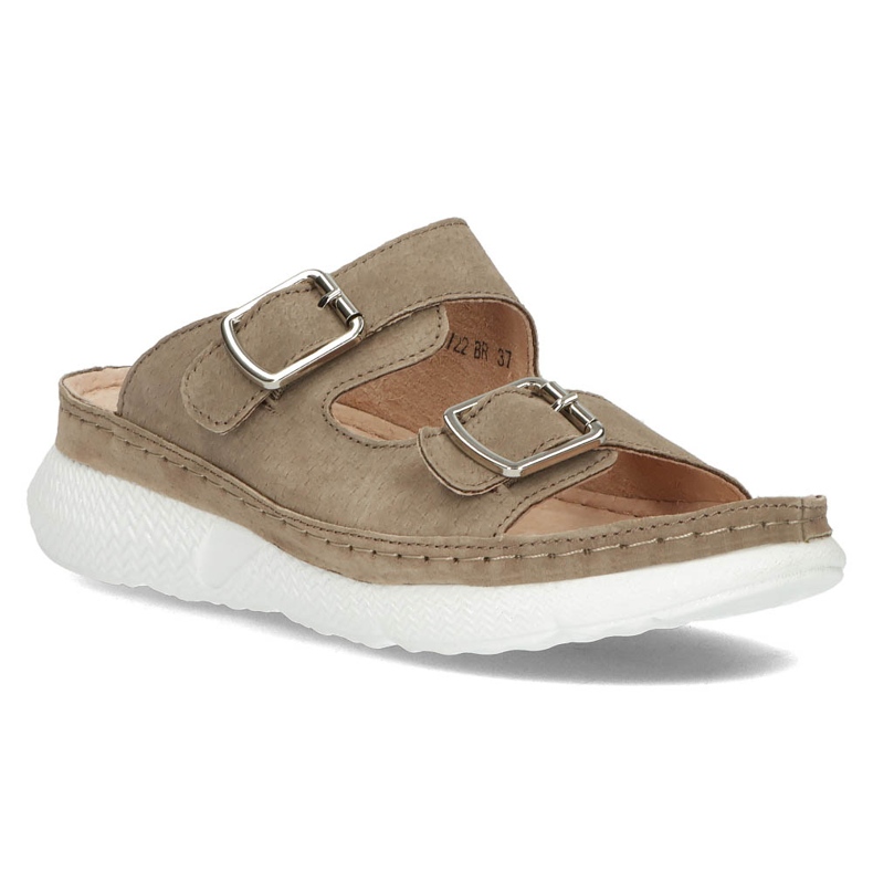 Lederhausschuhe Filippo DK3516 / 22 Br braun 1