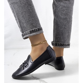 Carlsen schwarze Loafer 1