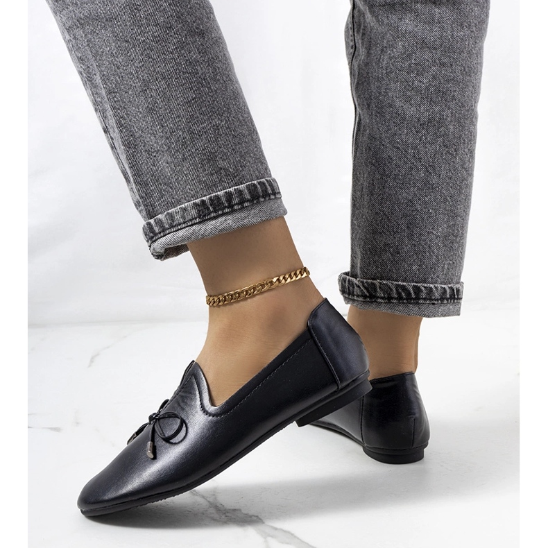 Carlsen schwarze Loafer 1