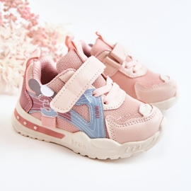 PJ2 Sportschuhe aus Stoff für Kinder Rosa Nathine 1