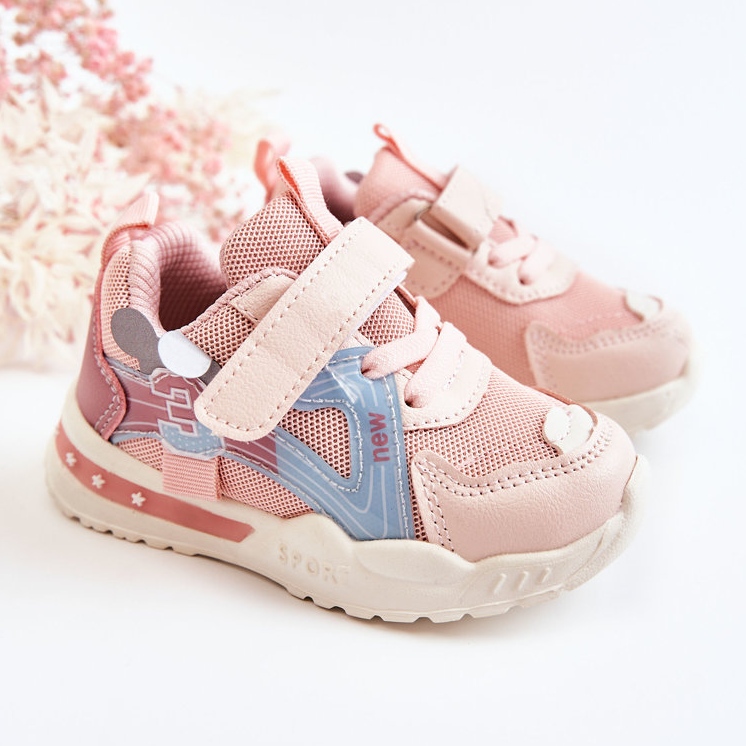 PJ2 Sportschuhe aus Stoff für Kinder Rosa Nathine 1