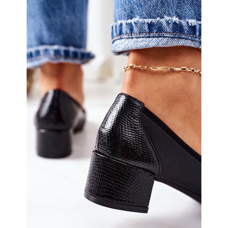 S.Barski Lederpumps S. Barski 20-L1 Schwarz 1