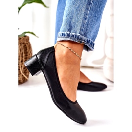 S.Barski Lederpumps S. Barski 20-L1 Schwarz 3