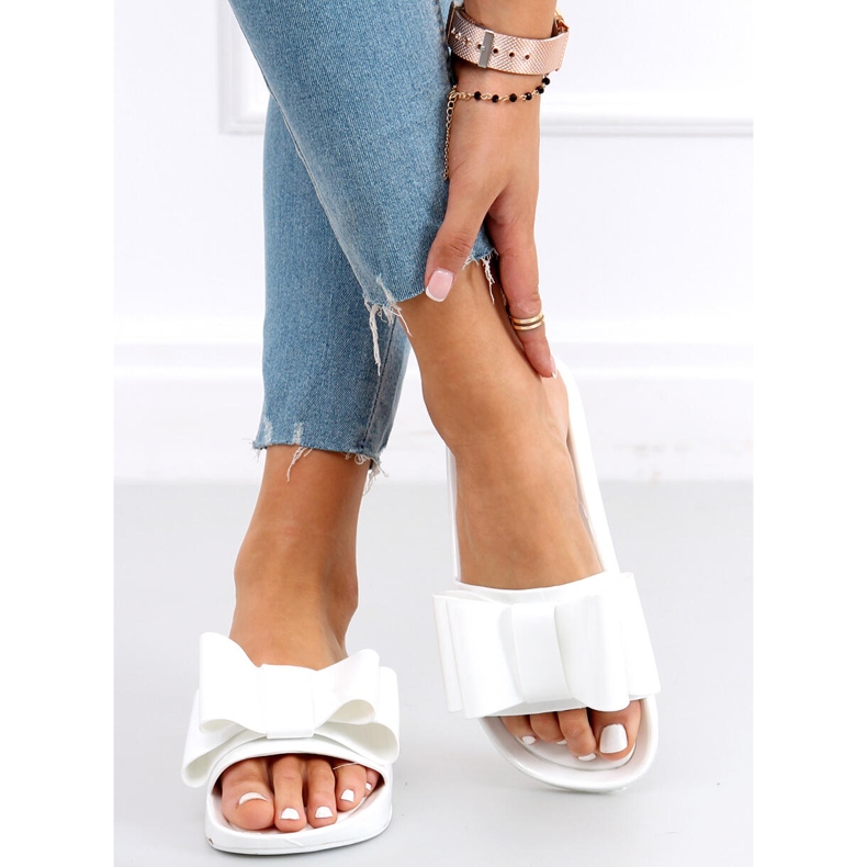 Vinca White Silikonhausschuhe für Damen weiß 1