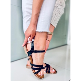 Celia Schwarze Damensandalen 2