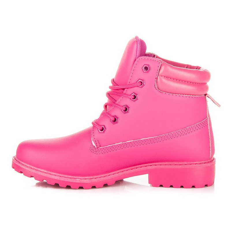 Seastar Damenstiefel Trapper rosa 1