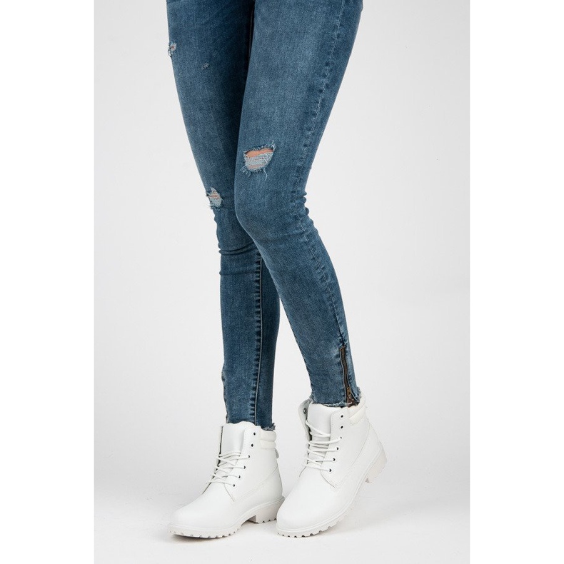 Seastar Damenstiefel Trapper weiß 1