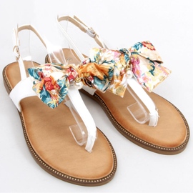 Flip-Flops mit Schleife Odette White weiß 1