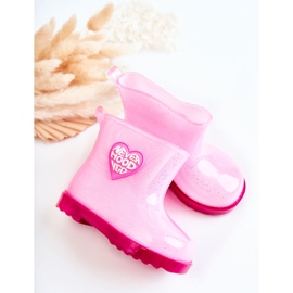 Regenstiefel für Kinder in Pink rosa 2